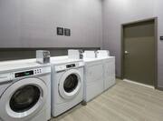 Laundry area with multiple machines