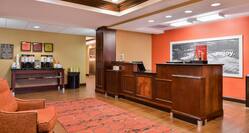 Reception Area with Front Desk and Coffee 