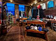 Hotel Gift Shop with apparel and Other Items for Sale