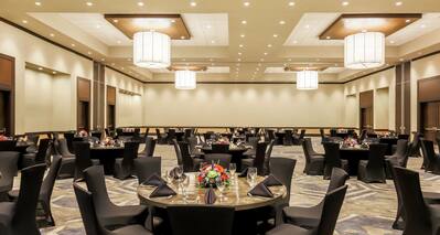 Meeting Space Set In A Luncheon Setting