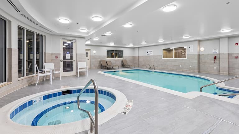 Indoor Pool and Whirlpool 