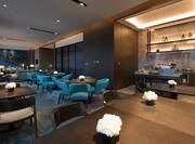 Executive Lounge Serving Area and Tables