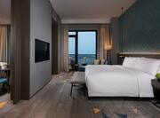 King Suite Bedroom with Sea View