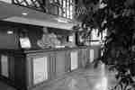 Front desk in lobby