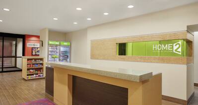 Front Desk and Snack Shop