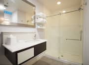 Guest Bathroom with Walk-in Shower