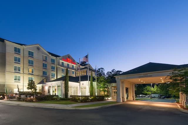 Hotel exterior with entrance