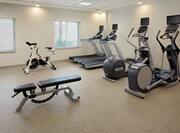 Fitness Center with Recumbent Bikes and Treadmills