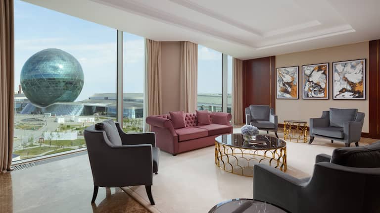 Presidential Suite Living Room