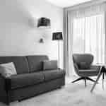 Suite Living Area with Comfortable Sofa