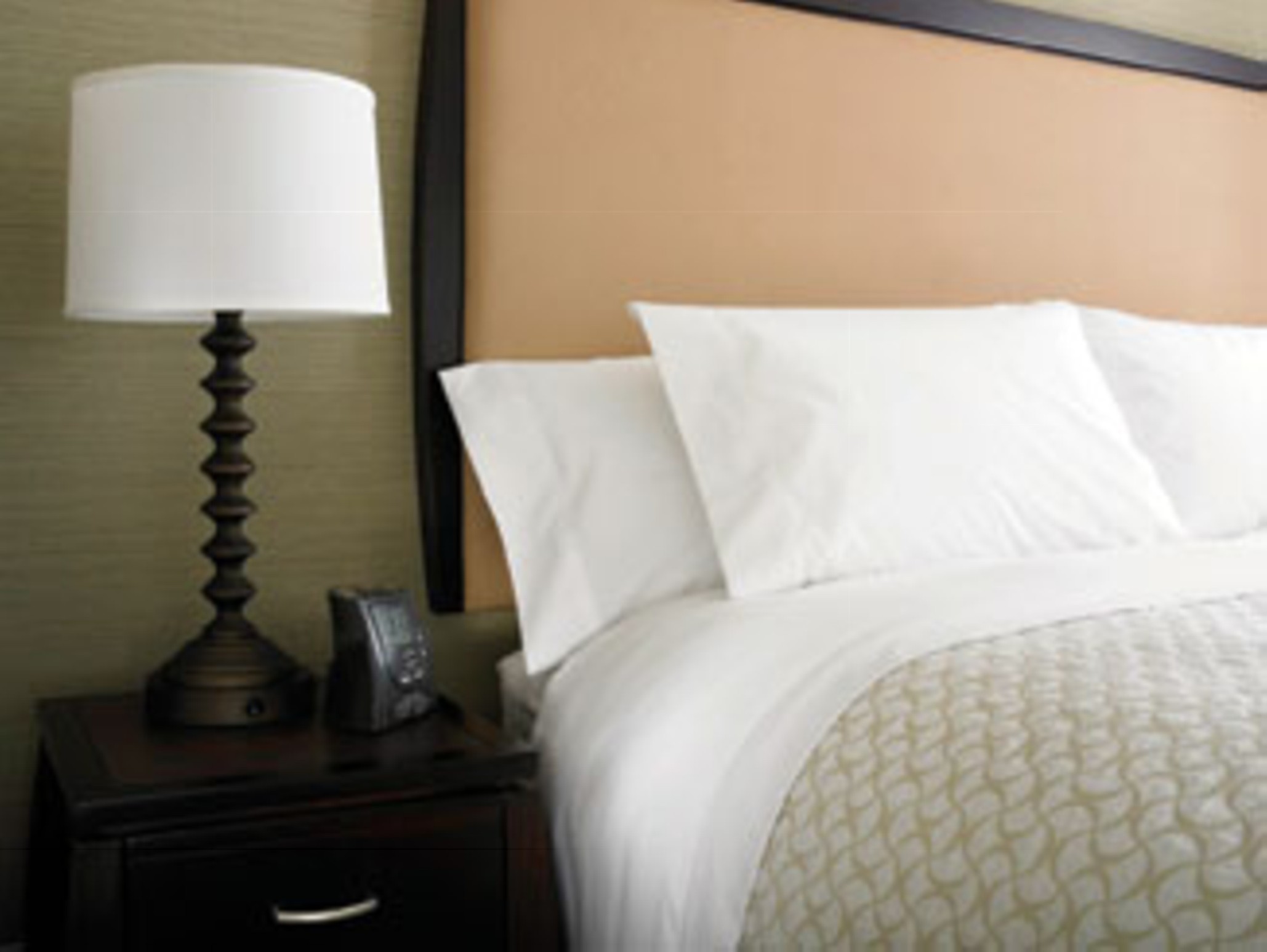 Luxurious Guest Bed with Hotel Radio Clock