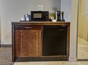 Guest Room Microwave, Mini-Fridge and Coffee Machine