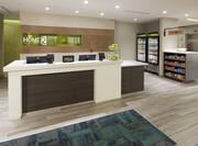 Front Desk Reception Area with On-Site Snack Shops