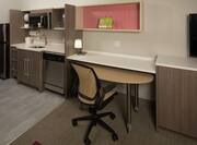 Guestroom with Kitchen Counter and Work Desk