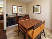 Kitchenette and Dining Table for 4