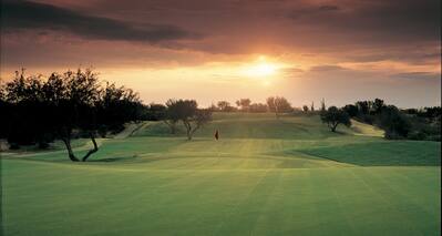Sunset on the Conquistador Golf Course