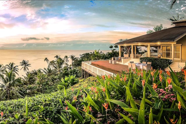 Villa with ocean view