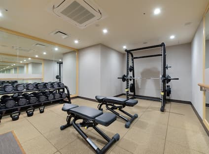 Fitness Center With Weight Equipment