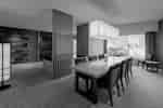Essbereich in einer Hotelsuite