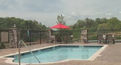 Outdoor Pool Deck View