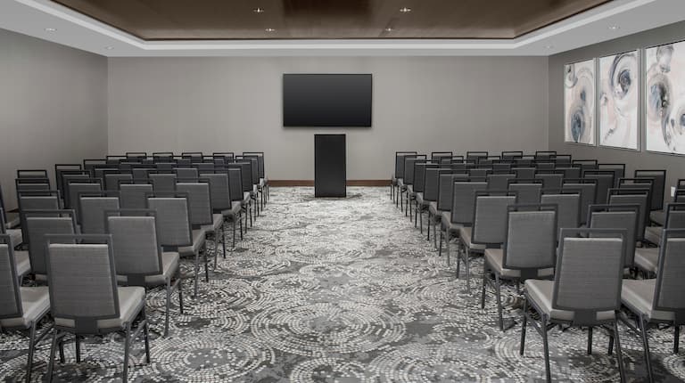 Meeting Room With Theater Setup
