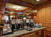 Coffee and Tea Station in Lobby