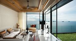 Suite Living Area With Ocean View