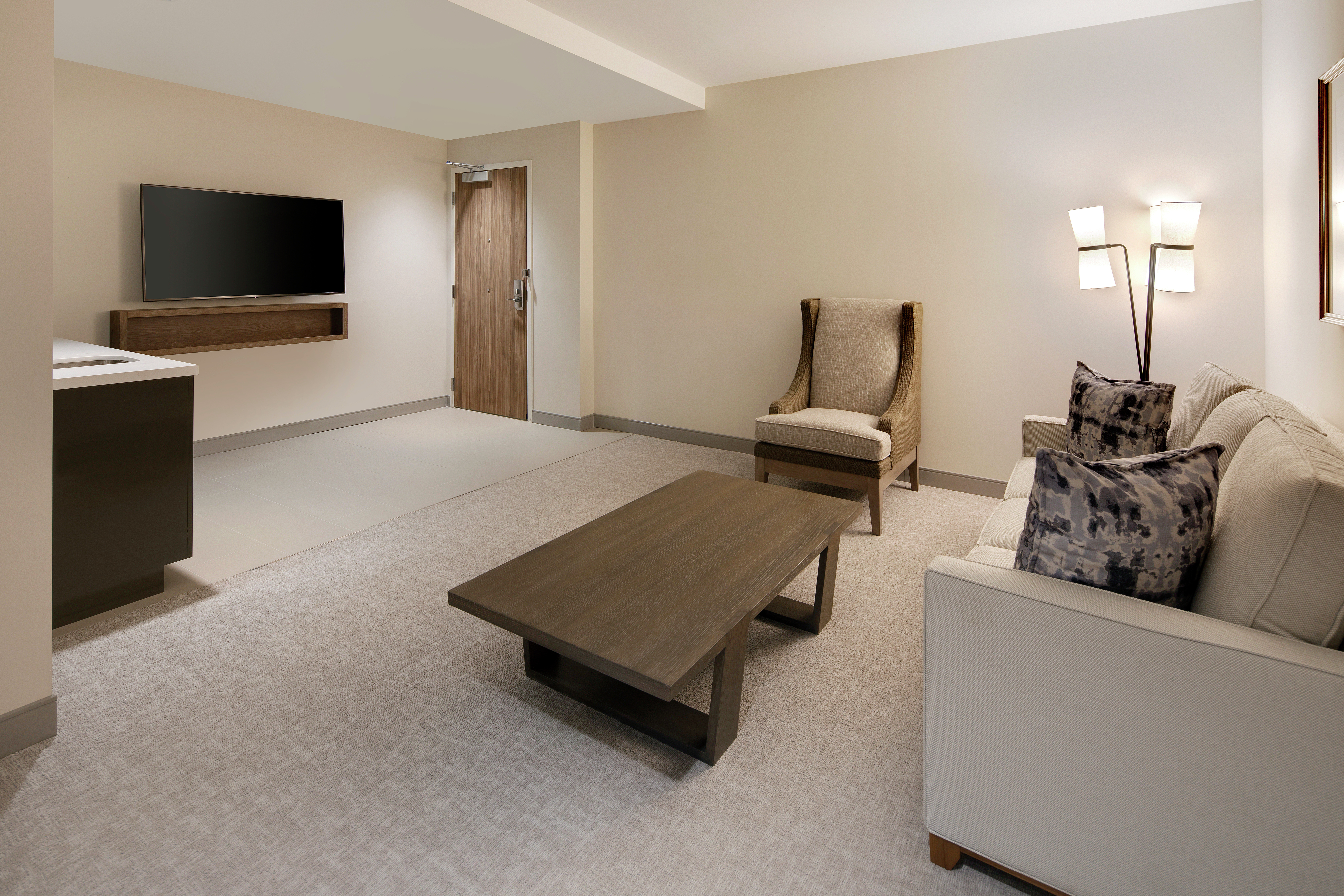 Accessible King Suite with Living Room