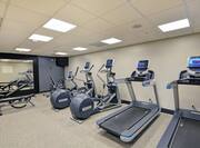 Fitness center with treadmills and ellipticals