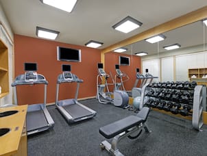 Fitness Center With Exercise Machines