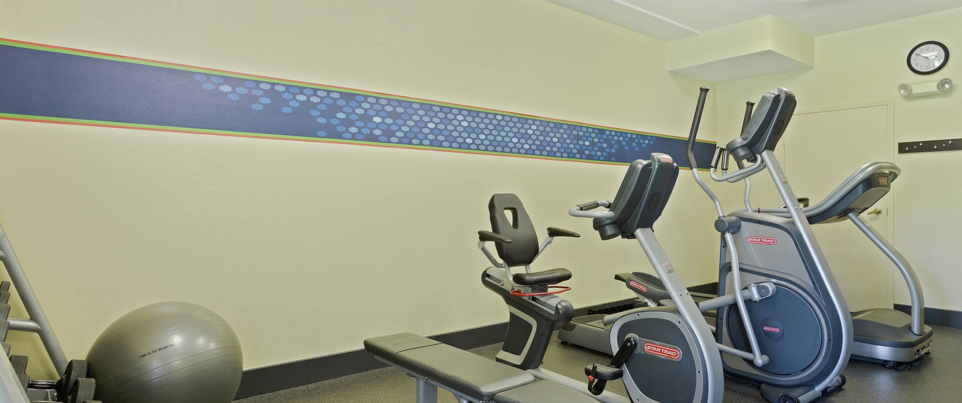 Fitness Center with Exercise Machines
