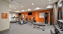 Fitness Center with Weights and Cardio Equipment