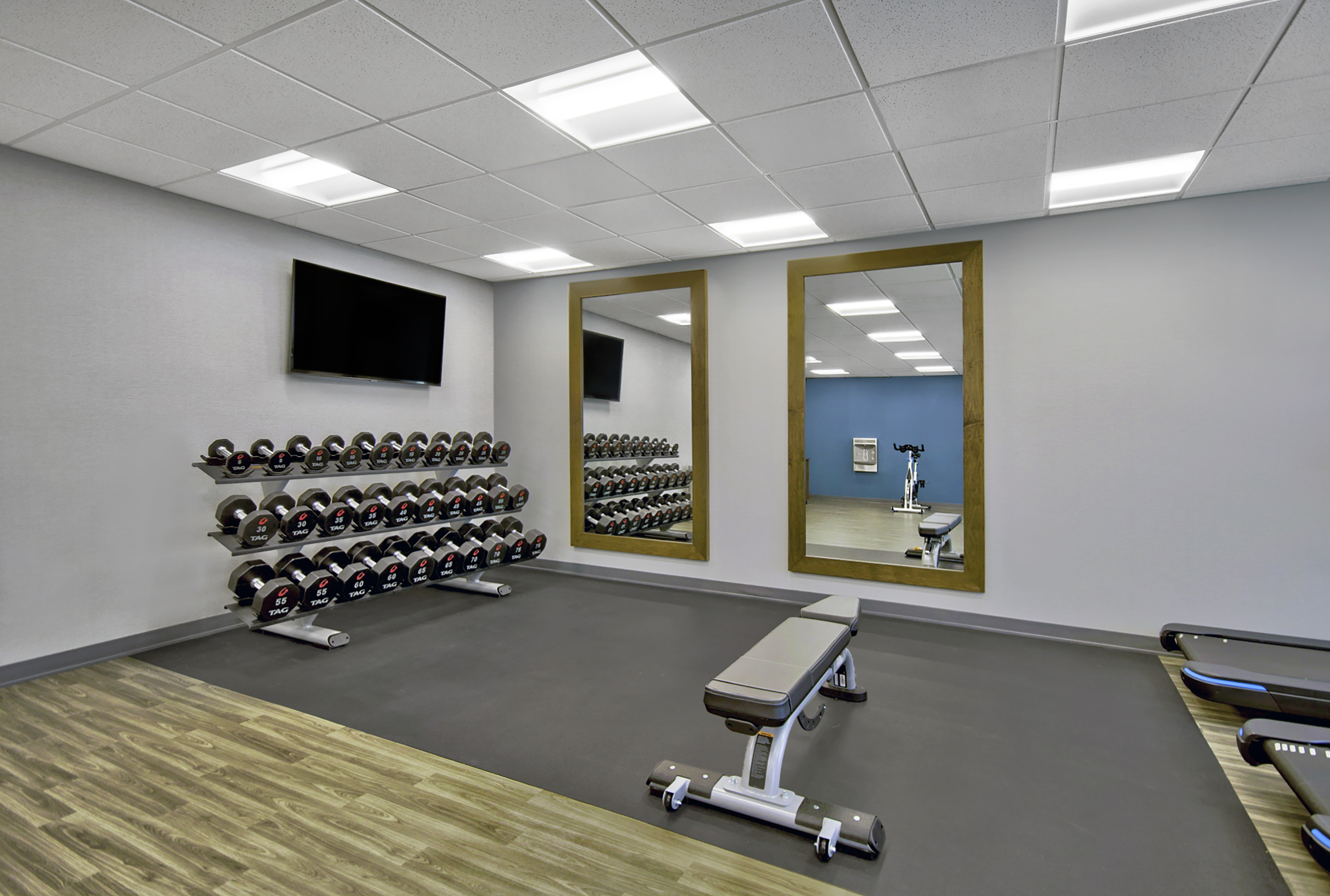 Fitness Center With Weights