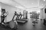 Fitness Center With Exercise Machines