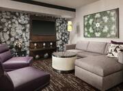 Presidential Suite Living Room with Lounge Area and Room Technology