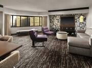Presidential Suite Living Room with Lounge Area and Room Technology