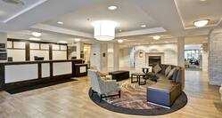 Homewood Suites by Hilton Dulles Int'l Airport Hotel, VA - Newly renovated lobby