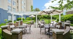 Homewood Suites by Hilton Dulles Int'l Airport Hotel, VA - Patio with BBQ Grills