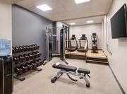Fitness Center Weights Area