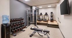 Fitness Center Weights Area