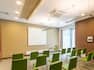   Hampton by Hilton Warsaw Airport Hotel, Poland - Green Chairs in Conference Room 