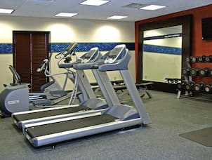 Fitness center equipment