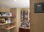 Suite Shop With Snacks, Convenience Items, DVDs and Brochures for Tourist Attractions