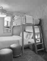 市景客房的雙層床