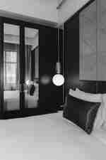 酒店客房的睡床