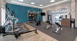 on-site fitness center, work out equipment