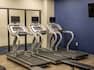 Treadmills and HDTV in Fitness Center