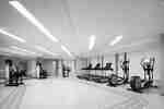 Fitness center with cardio machines and resistance machines