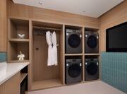 Guest laundry room