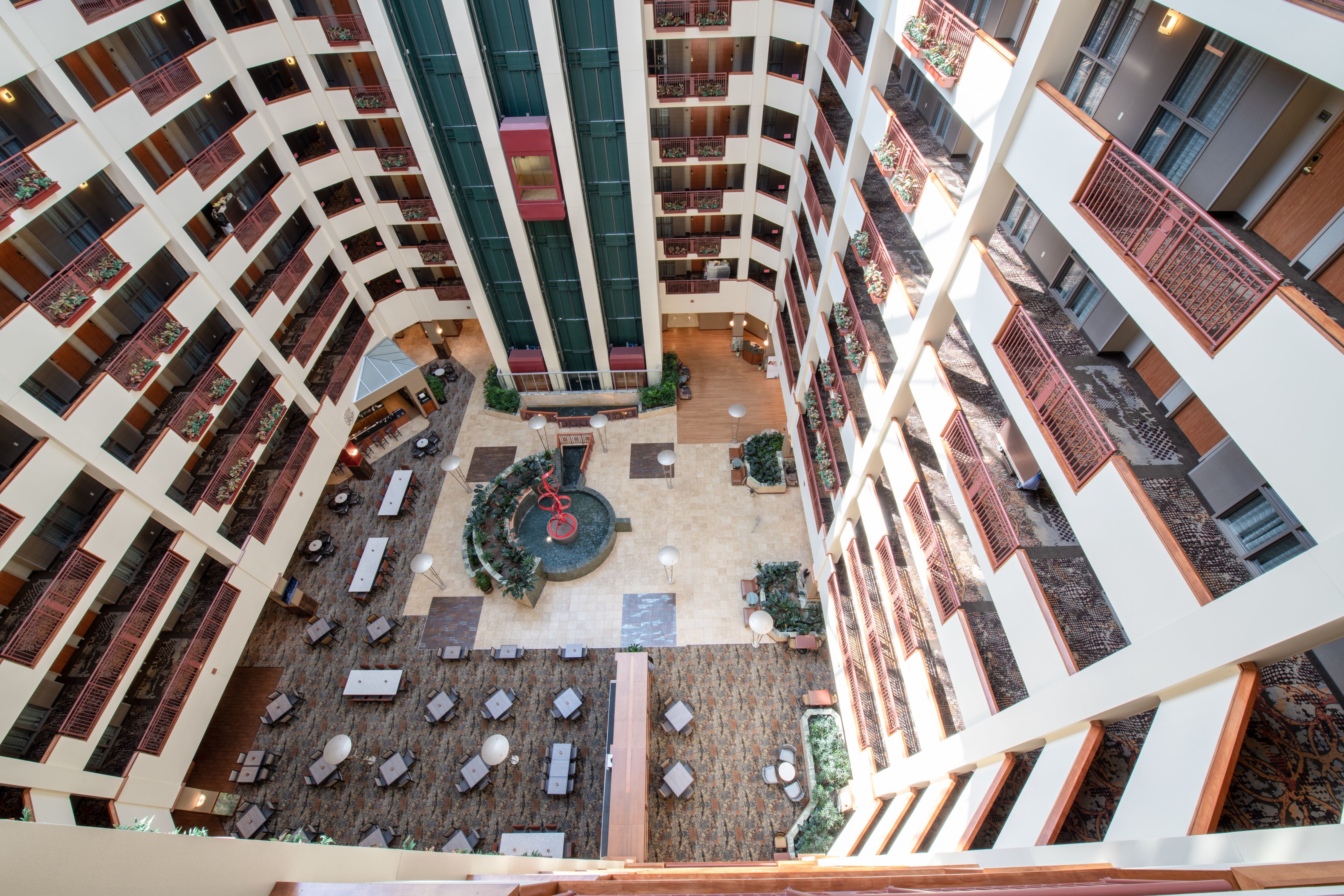 Atrium View from Above